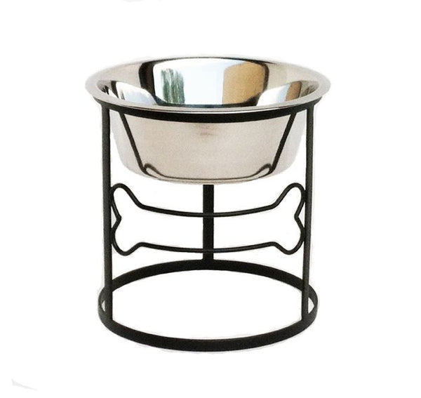 Single Bowl Elevated Feeder